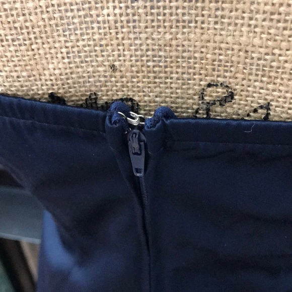 NWT Navy Blue Strapless Cocktail Dress💙⚓️💙 - Picture 5 of 6